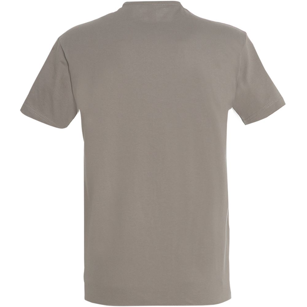 Schweres Baumwoll-T-Shirt mit Rundhalsausschnitt