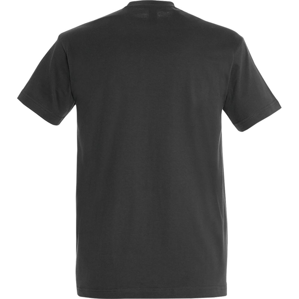 Schweres Baumwoll-T-Shirt mit Rundhalsausschnitt