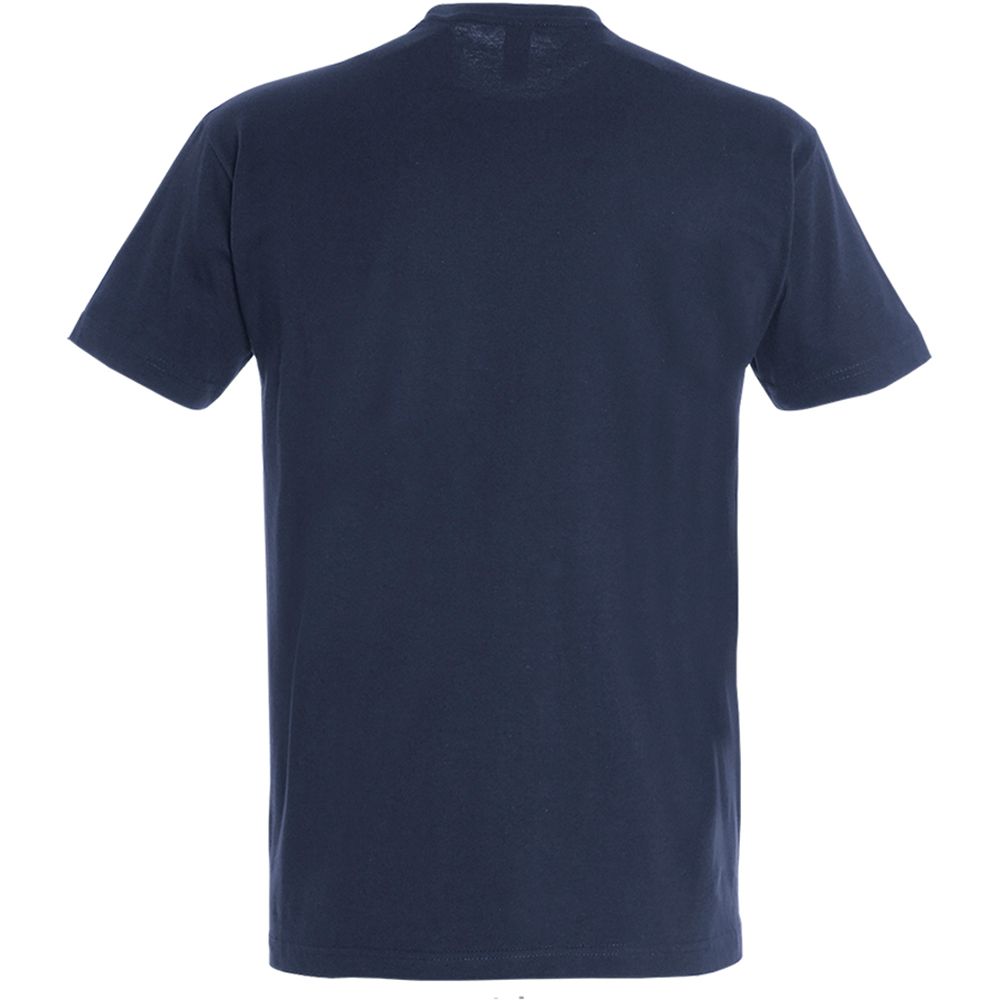 Schweres Baumwoll-Shirt mit Rundhalsausschnitt