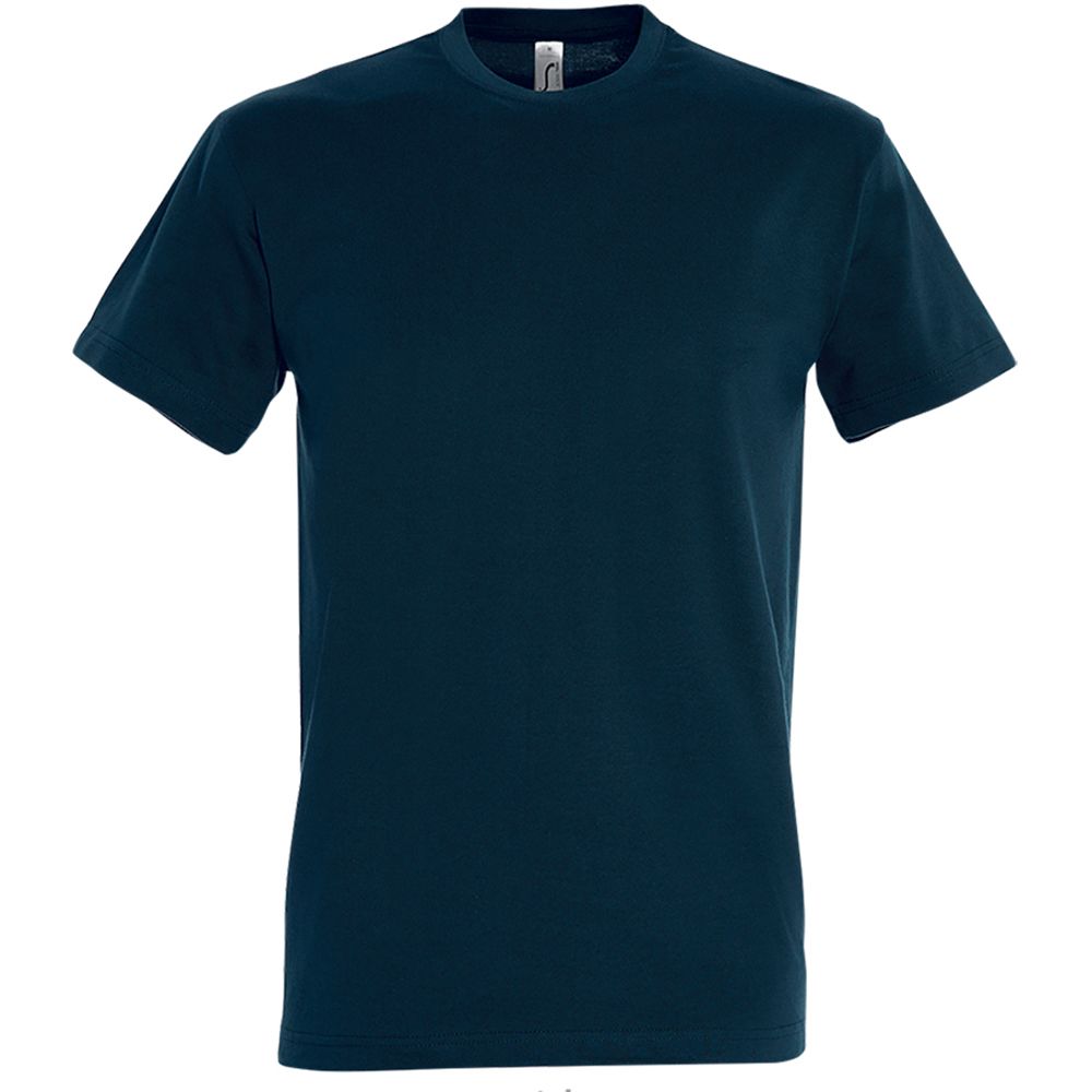 Schweres klassisches Rundhals T-Shirt