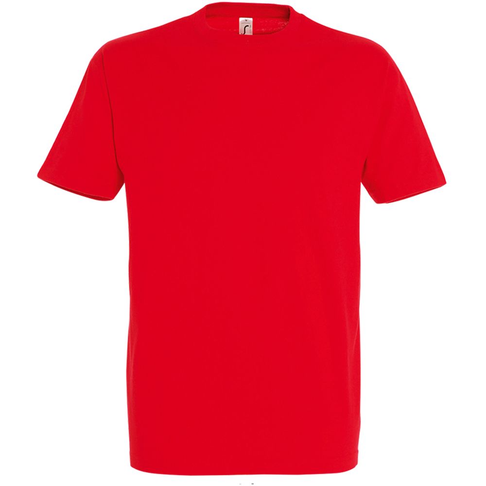 Schweres Baumwoll-T-Shirt mit Rundhalsausschnitt