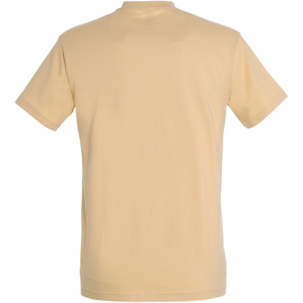 Schweres Baumwoll-T-Shirt mit Rundhalsausschnitt