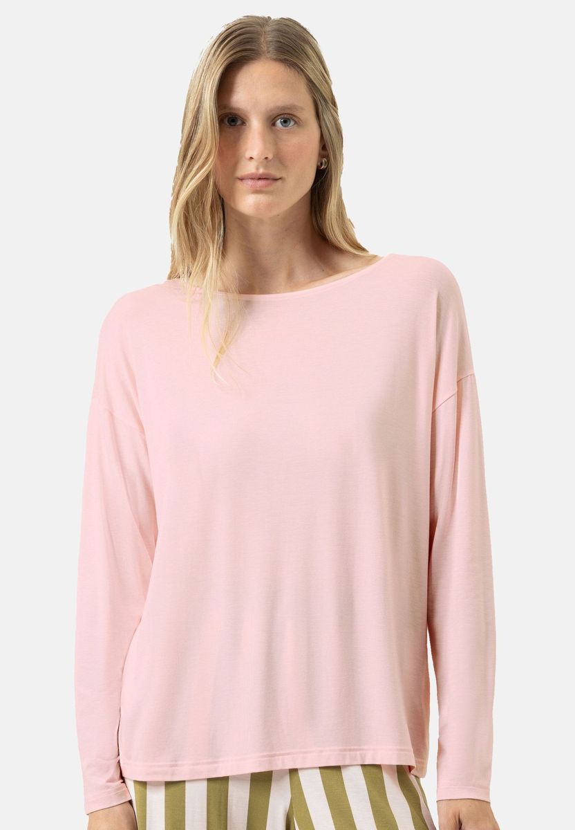 Langärmliges Oberteil mit lockerer Passform