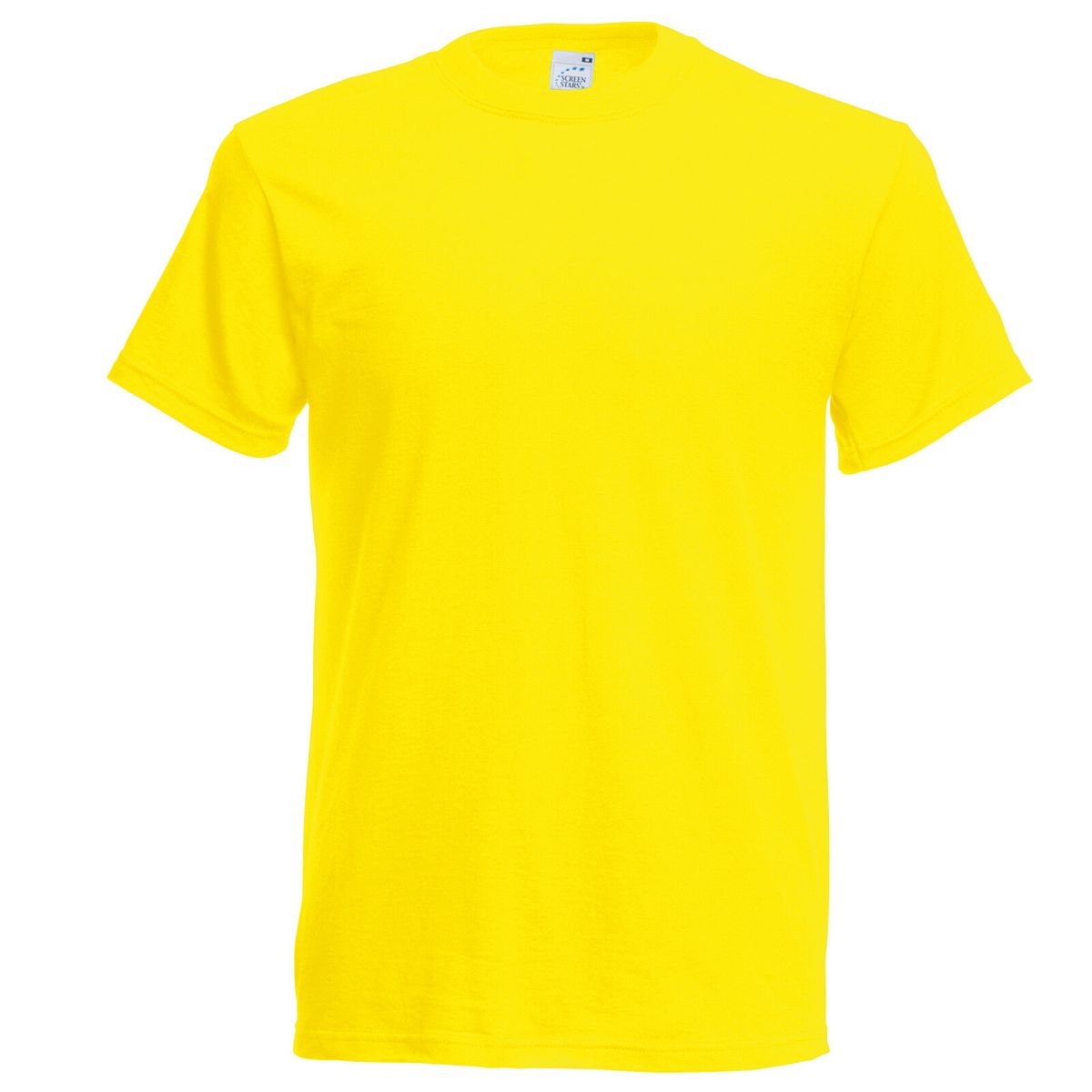 Klassisches Baumwoll-T-Shirt mit Rundhalsausschnitt