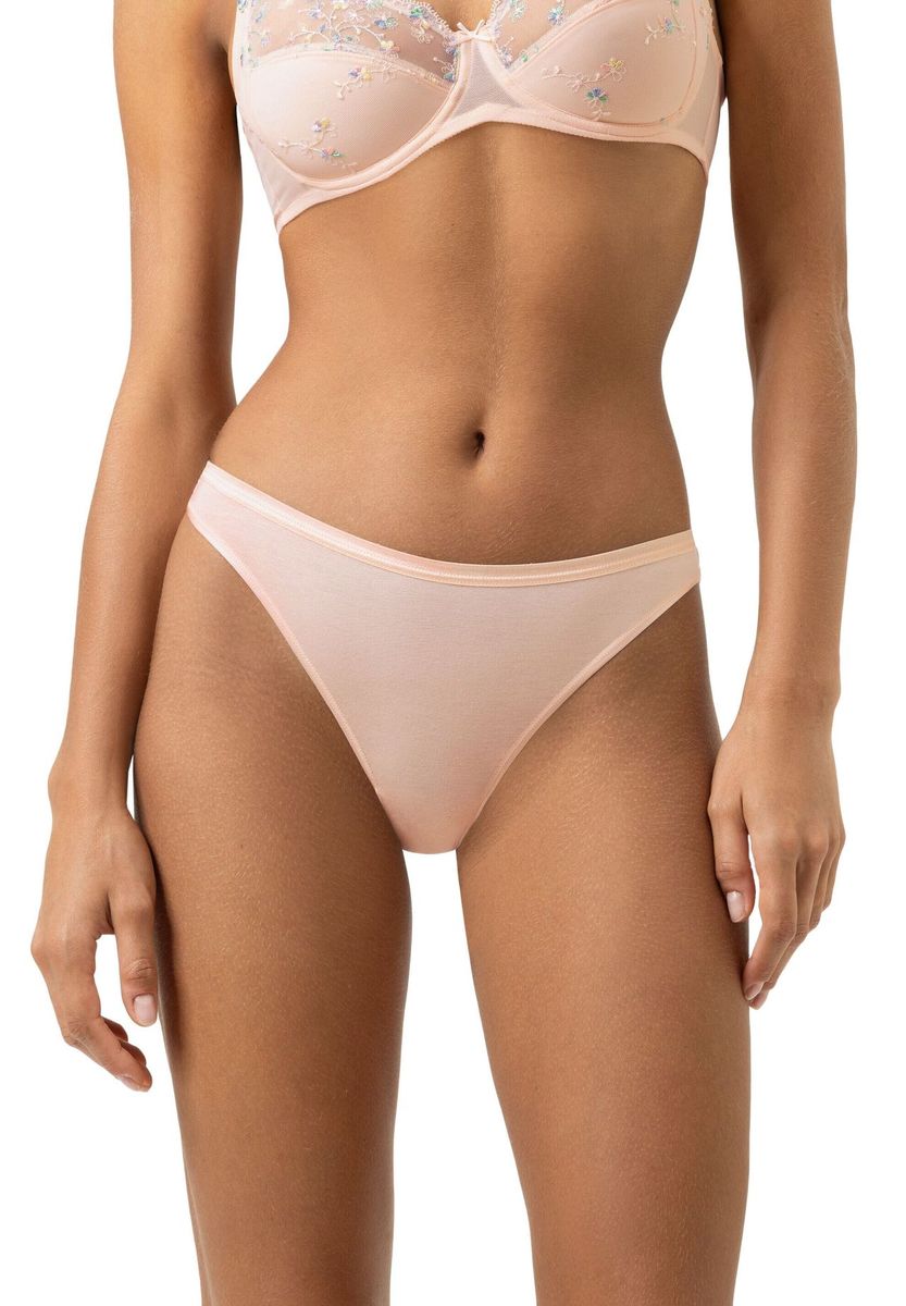 Feiner Spitzenbesatz Bikini-Slip