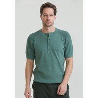 Strick-Henley aus Baumwolle