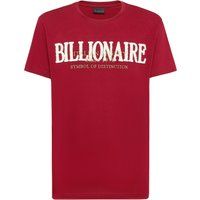 Besticktes Logo-T-Shirt aus Baumwolljersey