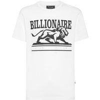 Grafikprint-T-Shirt aus Baumwolljersey
