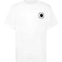 Locker geschnittenes T-Shirt mit Logo-Patch