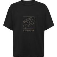 Oversized Baumwoll-T-Shirt mit Grafikprint