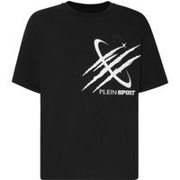Lässiges Grafik-Print Baumwoll-T-Shirt