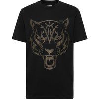 T-Shirt mit Tiger-Grafik aus Baumwolljersey
