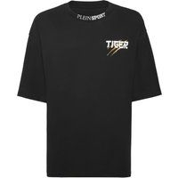 Oversized T-Shirt mit Tiger-Grafikprint