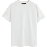 Gerades T-Shirt mit Rundhalsausschnitt