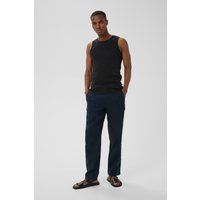 Geripptes Baumwoll-Tanktop Relaxed Fit