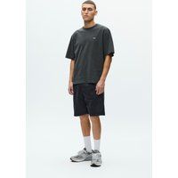 Oversized-T-Shirt mit Logo-Stickerei