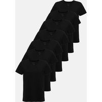 Basis T-Shirt mit V-Ausschnitt