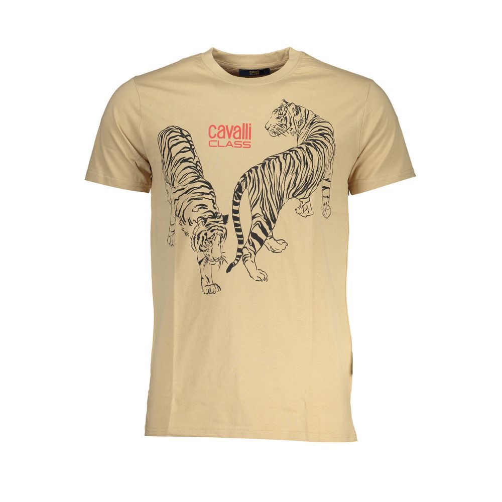 Baumwoll-T-Shirt mit Tiger-Grafik