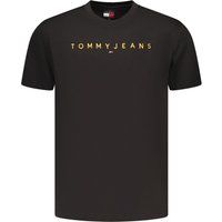 Klassisches T-Shirt mit Logo-Stickerei
