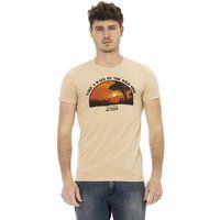 T-Shirt mit Safari-Sonnenuntergang-Print