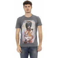 T-Shirt mit verwaschenem Wachsoldaten-Print