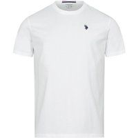 Klassisches Baumwoll-T-Shirt mit Rundhalsausschnitt