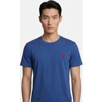 Klassisches Baumwoll-T-Shirt mit Logo
