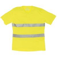 Reflektierendes Warnschutz T-Shirt mit V-Ausschnitt