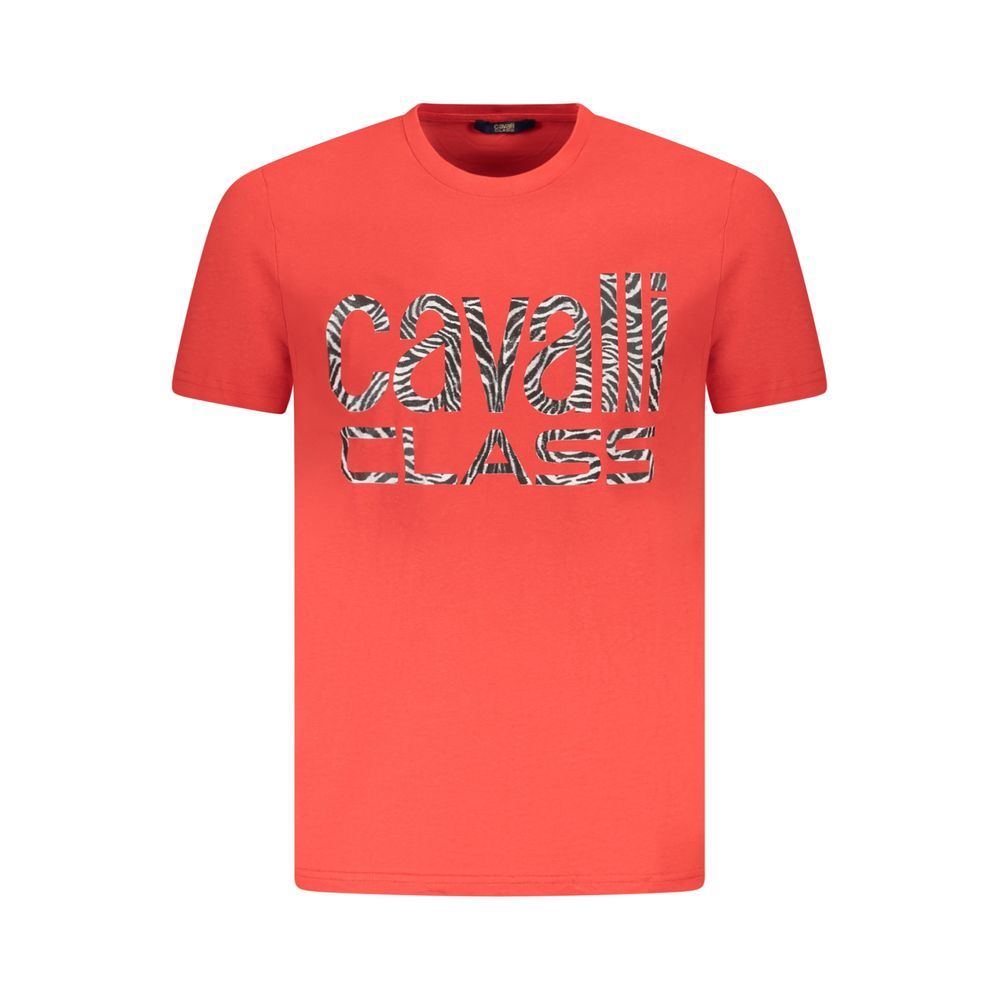 Baumwoll-T-Shirt mit Zebra-Grafik-Print