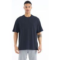 Oversized Crew-Neck aus Baumwollmischung