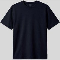 Strukturiertes Oversized Rundhals T-Shirt