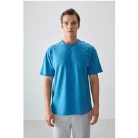 Oversize-T-Shirt mit Rundhalsausschnitt