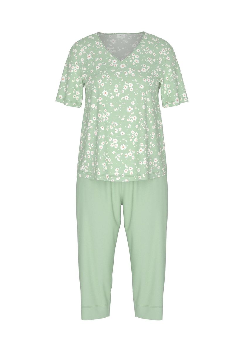 Capri Schlafanzug-Set mit Blumenmuster