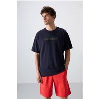 Oversize-T-Shirt mit Grafikprint
