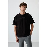 Oversize-T-Shirt mit Grafik-Print