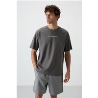 Oversized T-Shirt mit Grafikprint