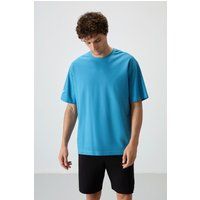 Oversized Jersey-T-Shirt mit Grafik