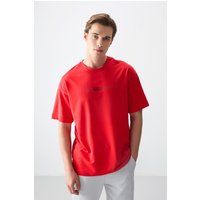 Oversize-T-Shirt mit Grafikprint