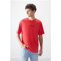 Oversized T-Shirt mit Grafikprint