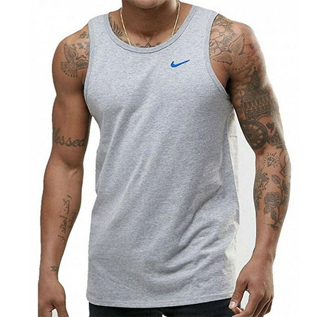 Klassisches Tanktop mit Sticklogo
