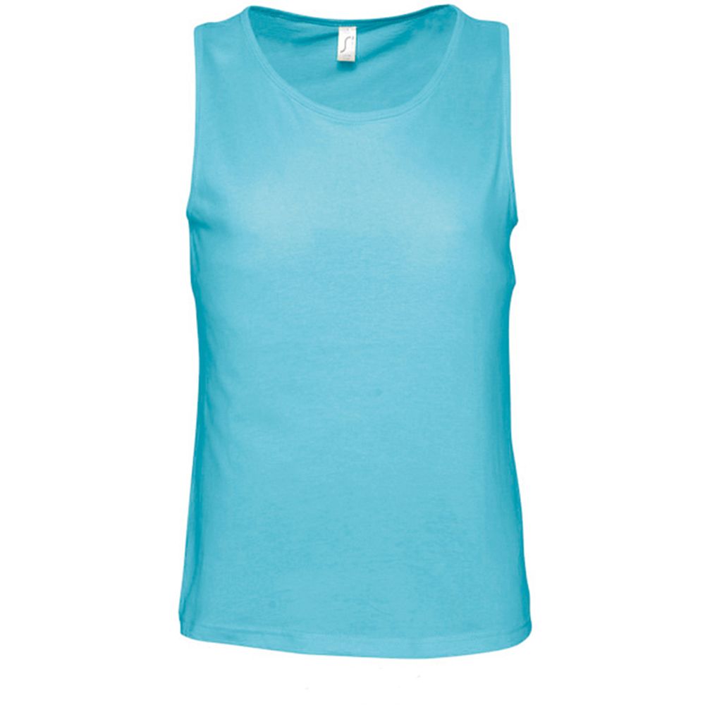 Ärmelloses Tanktop aus Baumwolljersey