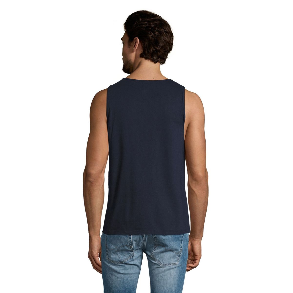 Klassisches ärmelloses Tanktop aus Baumwolle