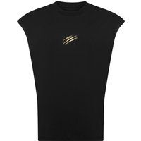 Ärmelloses T-Shirt mit Grafik-Print