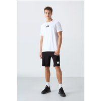 Grafik-Jersey Tee und Shorts Set
