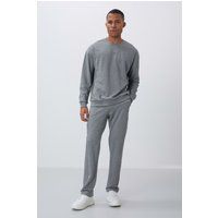 Minimalistisches Sweatshirt- und Jogger-Set