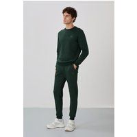 Fleece Sweatshirt und Jogginghose Set