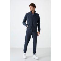 Zweiteiliges Fleece-Trainingsanzug-Set