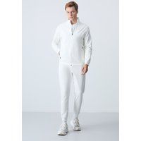 Minimalistisches Fleece-Trainingsanzug-Set