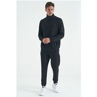 Zweiteiliges Fleece-Trainingsanzug-Set