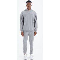 Minimalistisches Kapuzenpullover- und Jogginghosen-Set